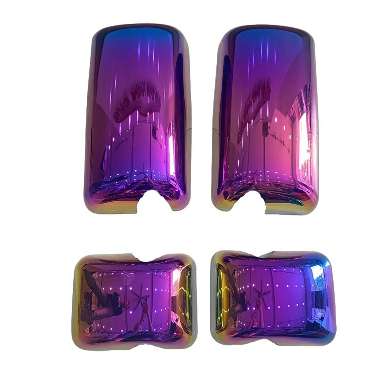 Bộ ốp gương xe HOWO 371,380,336 mạ crom , mạ titan cao cấp - Nội thất trang trí Xe Tải Bình Nhung Nhãn Dán