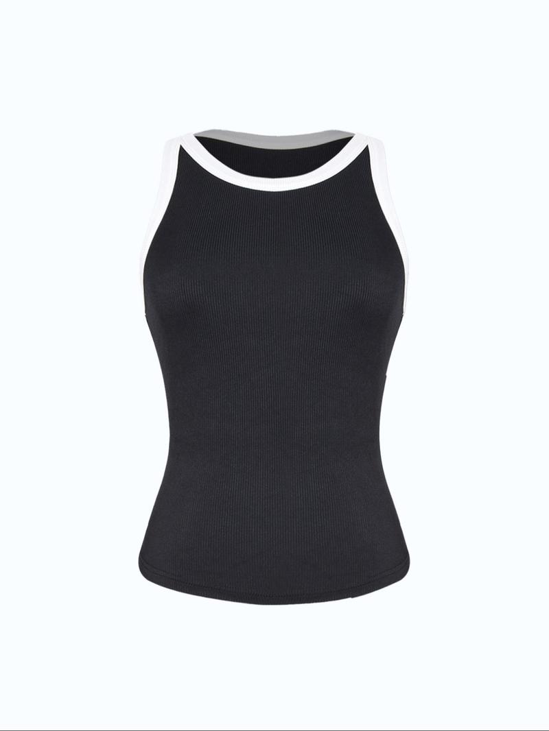 Product Introduction of Women's Colorblock Print Tank Top, Casual Sleeveless Top for Summer, Ladies Clothes for Daily Wear 4