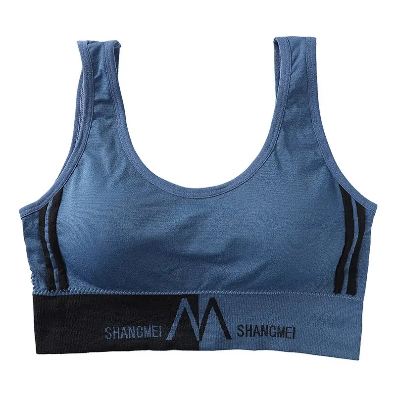 BRA542 Bra Wanita Sport Pakaian Wanita Bra Tanpa Kawat Busa Push Up Bh 4