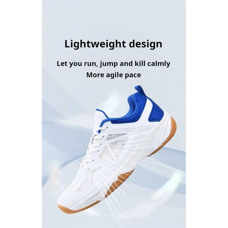 Product Introduction of Brand New Professional Volleyball Sneakers Badminton Shoes Table Tennis Breathable Outdoor Sports Training Comfortable 21