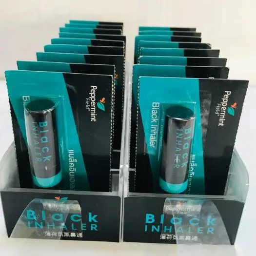 Dầu Hít Đen Thông Mũi Bạc Hà Back Inhaler Peppermint Thái Lan - 2cc 6