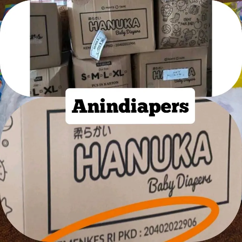 Popok Celana isi 25pcs size XL Hanuka Bayi 0