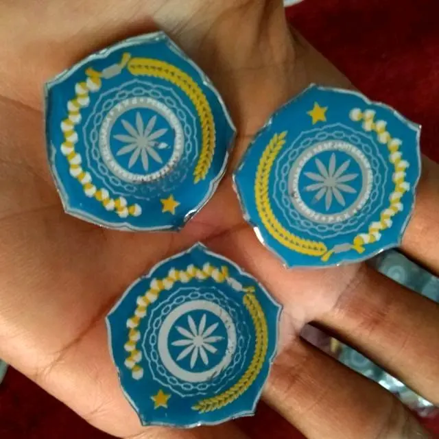 Pin PKK bijian / Bros PKK peniti 2