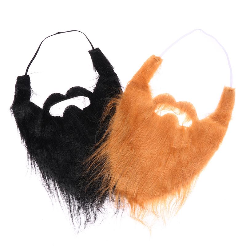 Product Introduction of [HOU]Handmade Wig Beard Hats Crochet Mustache Knit Halloween Party Decoration Moustache Men Women Festival Caps Face Beard Wig Props 21
