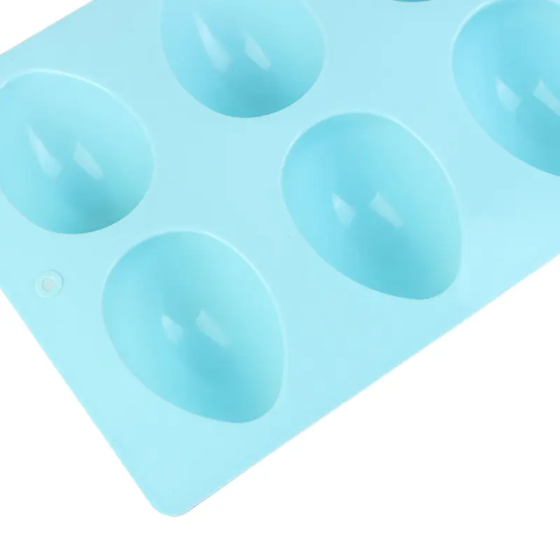 Khuôn Nướng Bánh Silicon, Hình Trứng Phục Sinh (8 Quả Trứng), Thích Hợp Làm Bánh, Sô Cô La, Pudding Và Khay Đá, Khuôn Xà Phòng Tự Làm Phục Sinh, Quà Tặng Thủ Công 8