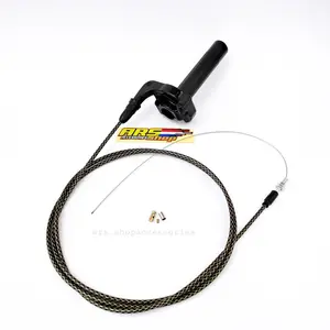 Gas spontan yamaha yz plus kabel serat carbon 190cm beat mio nouvo scoopy vario fino xeon klx crf dll