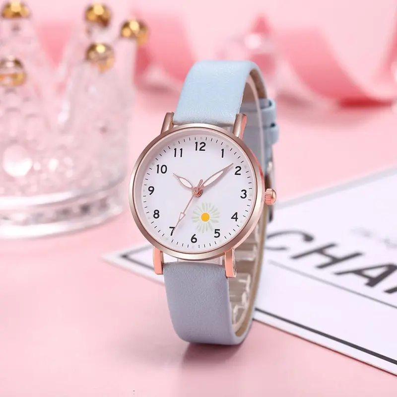 Đồng Hồ Đeo Tay Nữ, Hợp Xu hướng, Dạ Quang, Thiết Kế Đơn Giản, Dây Da Thường Ngày Phong Cách Thạch Anh, Thích Hợp Làm Quà Tặng, Đồng Hồ Đồng Hồ Watch Led 0