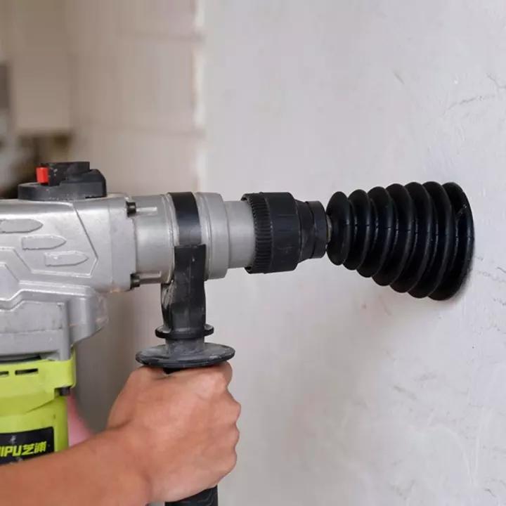 Dụng Cụ Chắn Bụi Máy Khoan Bê Tông, Khoan Tường,phễu chụp hút bụi máy khoan