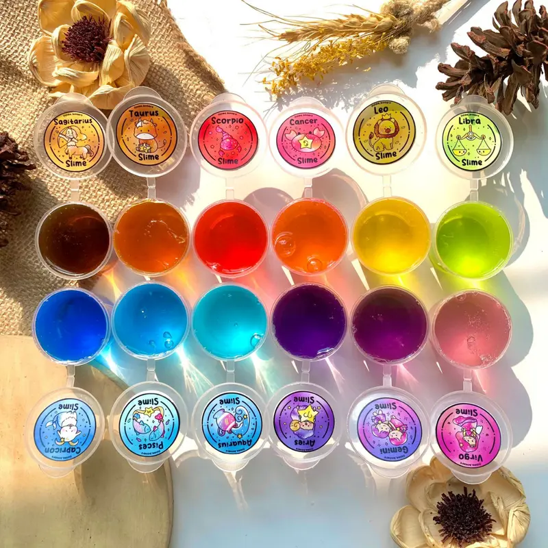 ZODIAC SLIME 25 ML BY SLIME BINTARO || ZODIAC SERIES SLIME || SLIME MINI || SLIME LUCU DAN BAGUS || SLIME MURAH BERKUALITAS 1