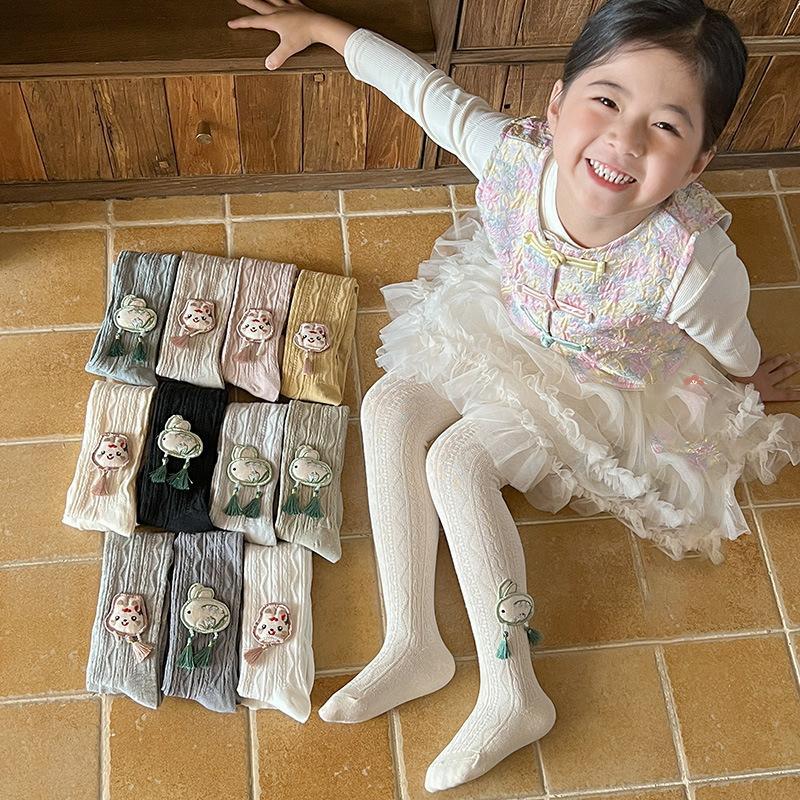 Product Introduction of Quần Dài Legging Cho Bé Gái, Mềm Mại Và Ấm Áp, Quần Tất, Thích Hợp Cho Trẻ Em Đi Học, Tất Trắng, Quần Dệt Kim Cotton Thun 19