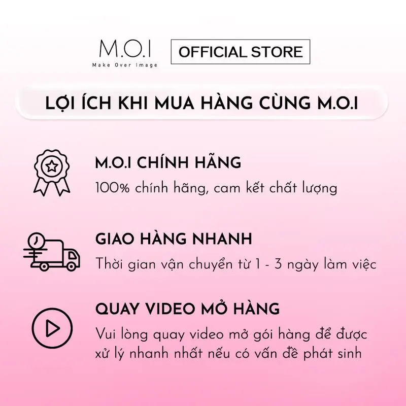 Túi cói sắc hạ đựng mỹ phẩm trang điểm MOI Iconic Da PU Bag Nam Nhung Kem 7