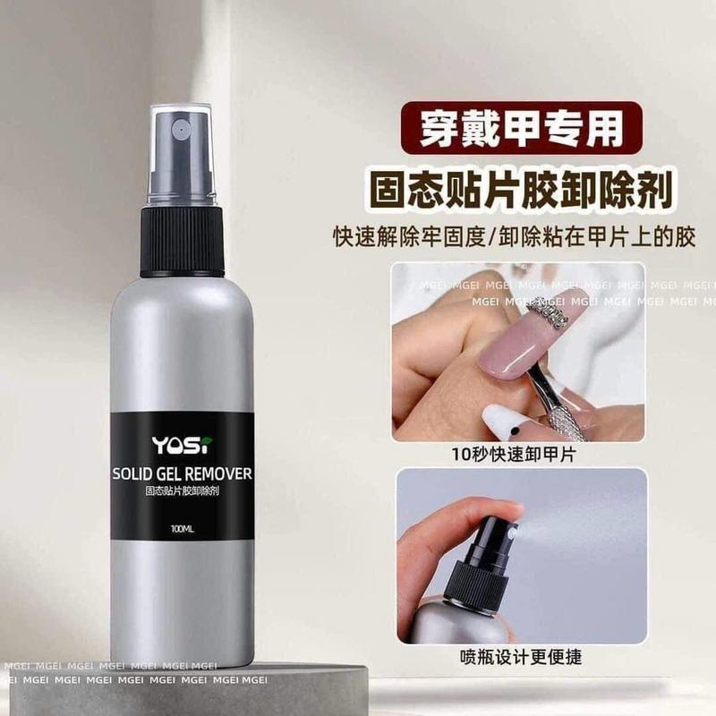 Nước Tan Keo, Xịt Tháo Móng úp tay giả 100ml Làm Nail Phá Gel