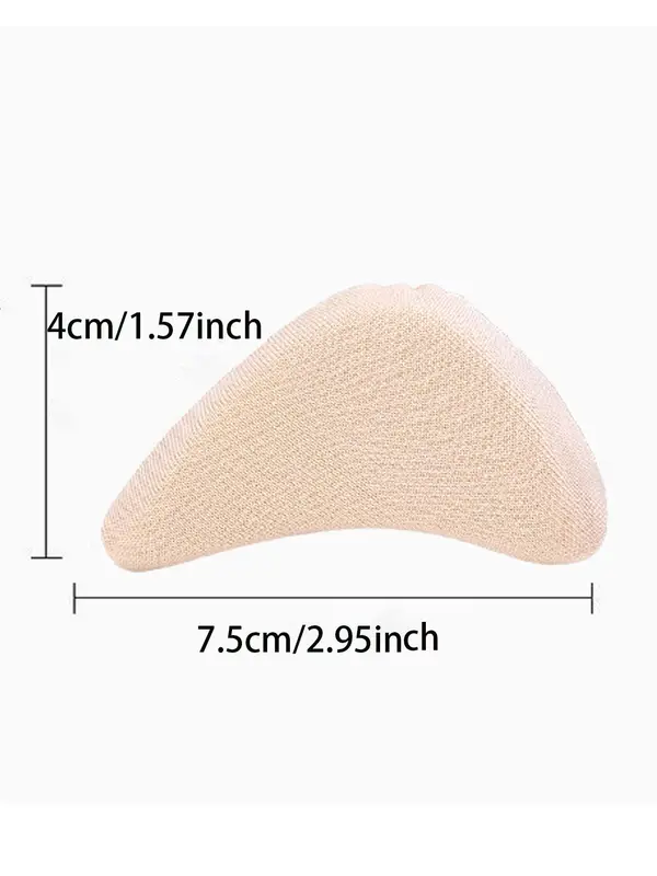 Women's Anti-pain Shoe Toe Front Long Toe Filler Shoe Cushion, Solid Color Comfortable Shoe Toe Front Long Toe Filler, Shoes Insert for Women, Insole Pads 1