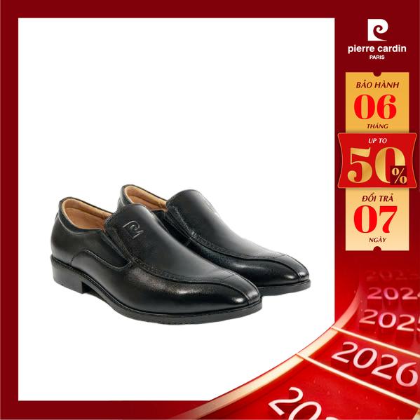 Pierre Cardin Pháp Giày tây nam Loafer Pierre Cardin chính hãng chất liệu da bò thật cao cấp đế chống trượt thấm hút mồ hôi - PCMFWLH 792