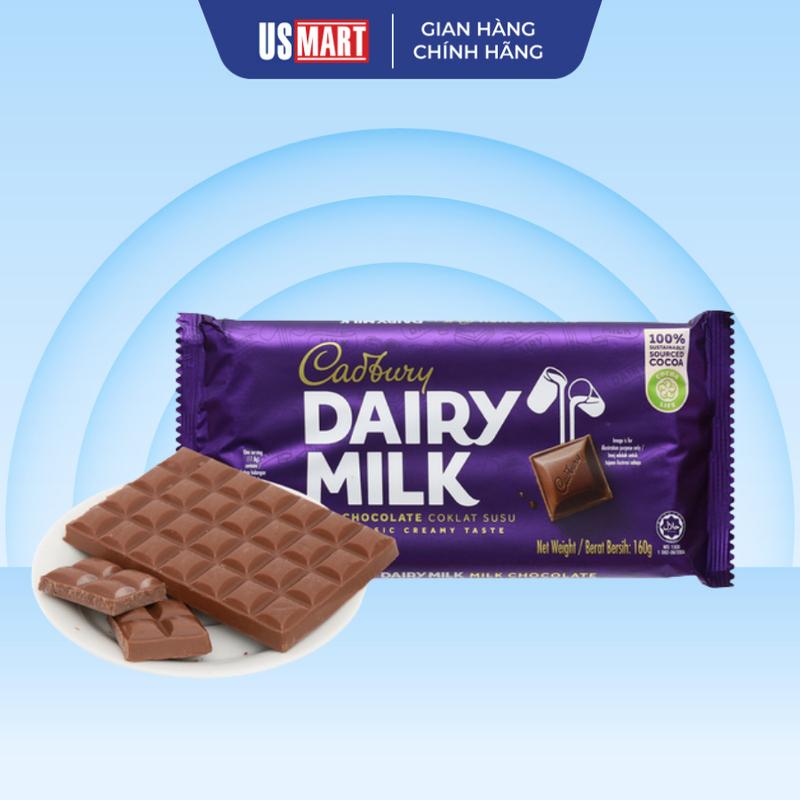 Socola Cadbury Dairy 81g/160g (Nhiều vị) Ăn Vặt Sô Cô La Food Thức Ăn Chocolate