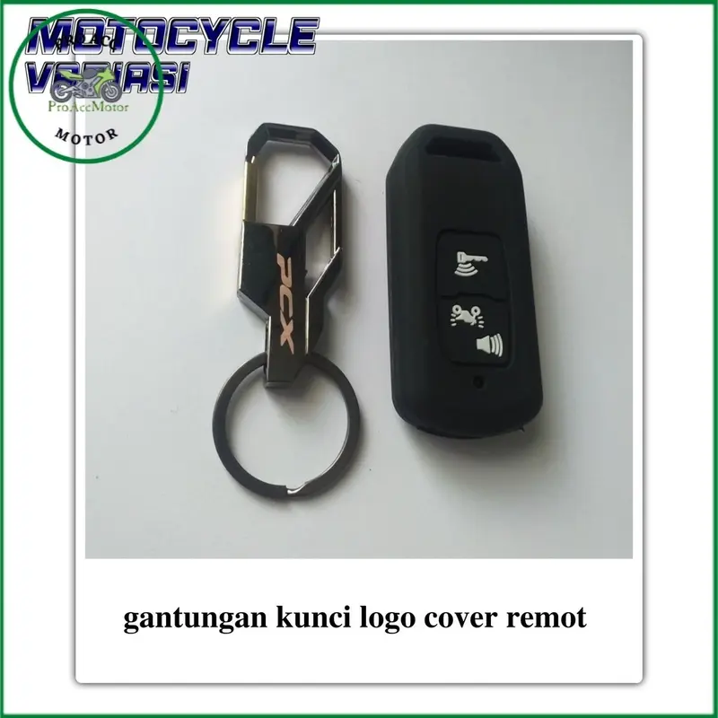 Cover Remot Pcx 160 + Gantungan Kunci Pcx 160 Bahan Stainless Premium Car Karet 5