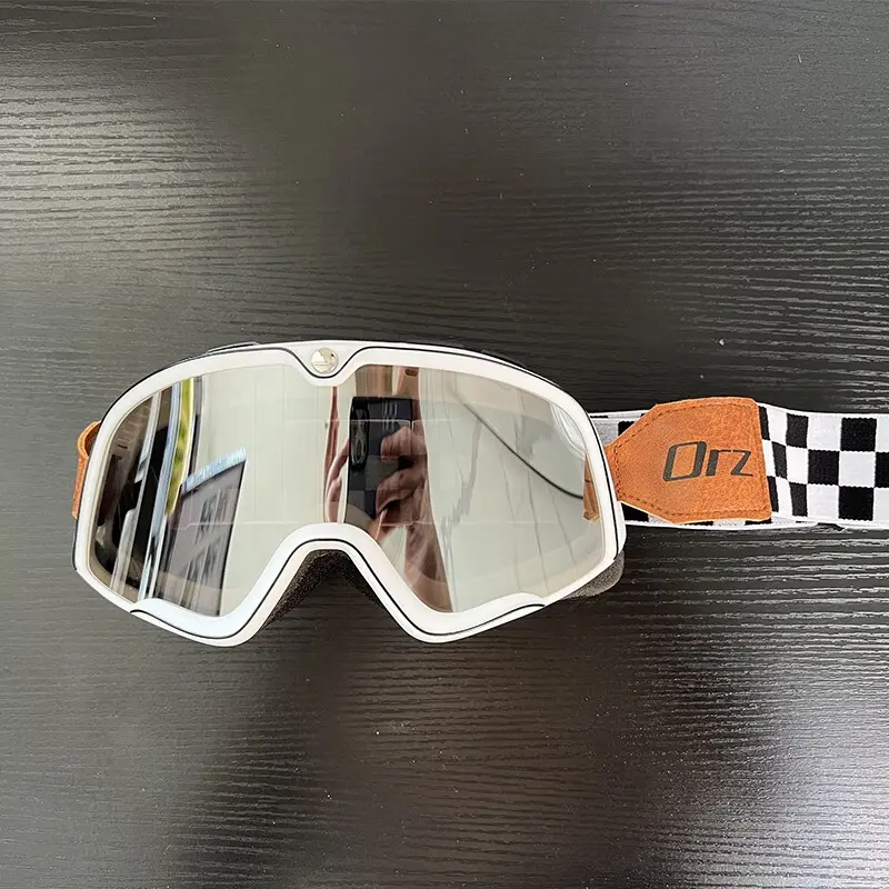 Orz Harley Helmet Windshields Retro Goggles Windproof and Sandproof Riding Glasses Windshields Motorcycle Mask