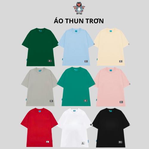 Áo thun Trơn unisex Local Brand Otis Club Top Nữ Cotton Cổ Tròn Women Đen