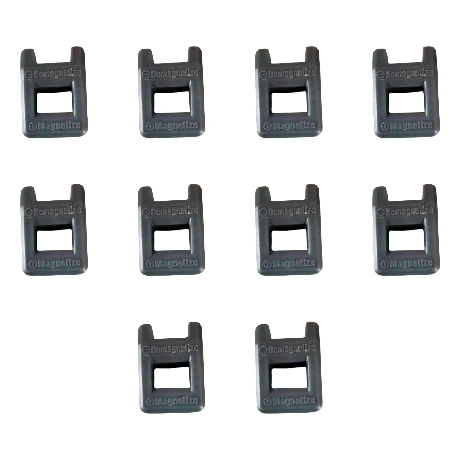 Pack of 10 Screwdriver Magnetizer Demagnetizer for Screwdriver Tip Bit Small Tool Home Repair Tool and Professional Use