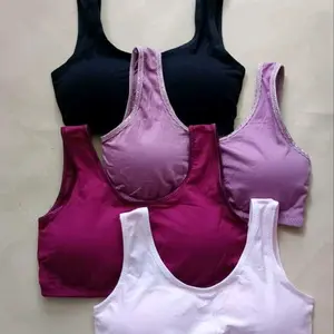 Nakawa Paket 3pcs Bra Sport Busa Pasang Lepas - Miniset Busa Kkatun Nyerap Keringat - Bh, Wanita Pakaian