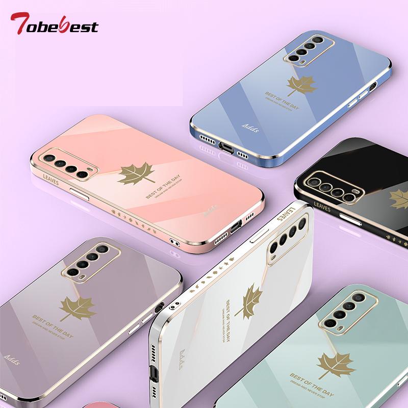 Product Introduction of Softcase Vivo Y15s / Vivo Y01 Silikon Maple Plating Motif Daun 2