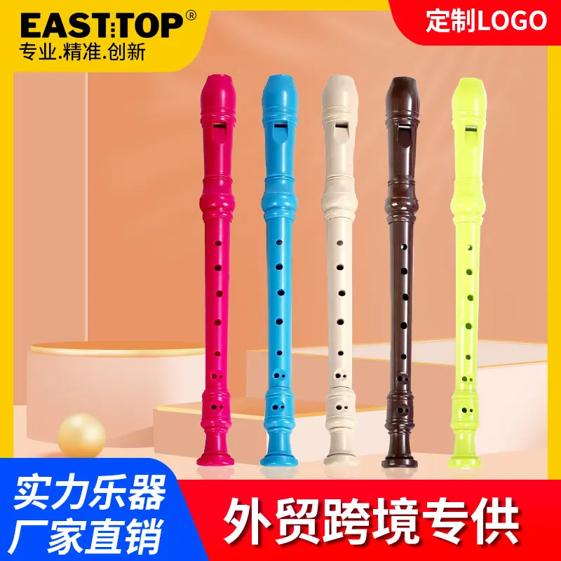 Children's Teaching 8-Hole ABS Clarionet Toy Gift Entry Musical Instrument Foreign Trade