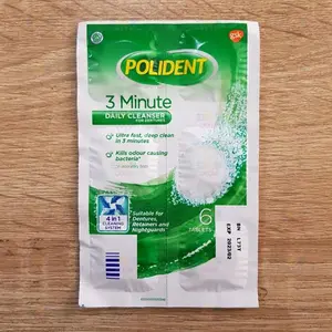 POLIDENT ~ PEMBERSIH GIGI PALSU (ISI 6 TABS) Pencuci
