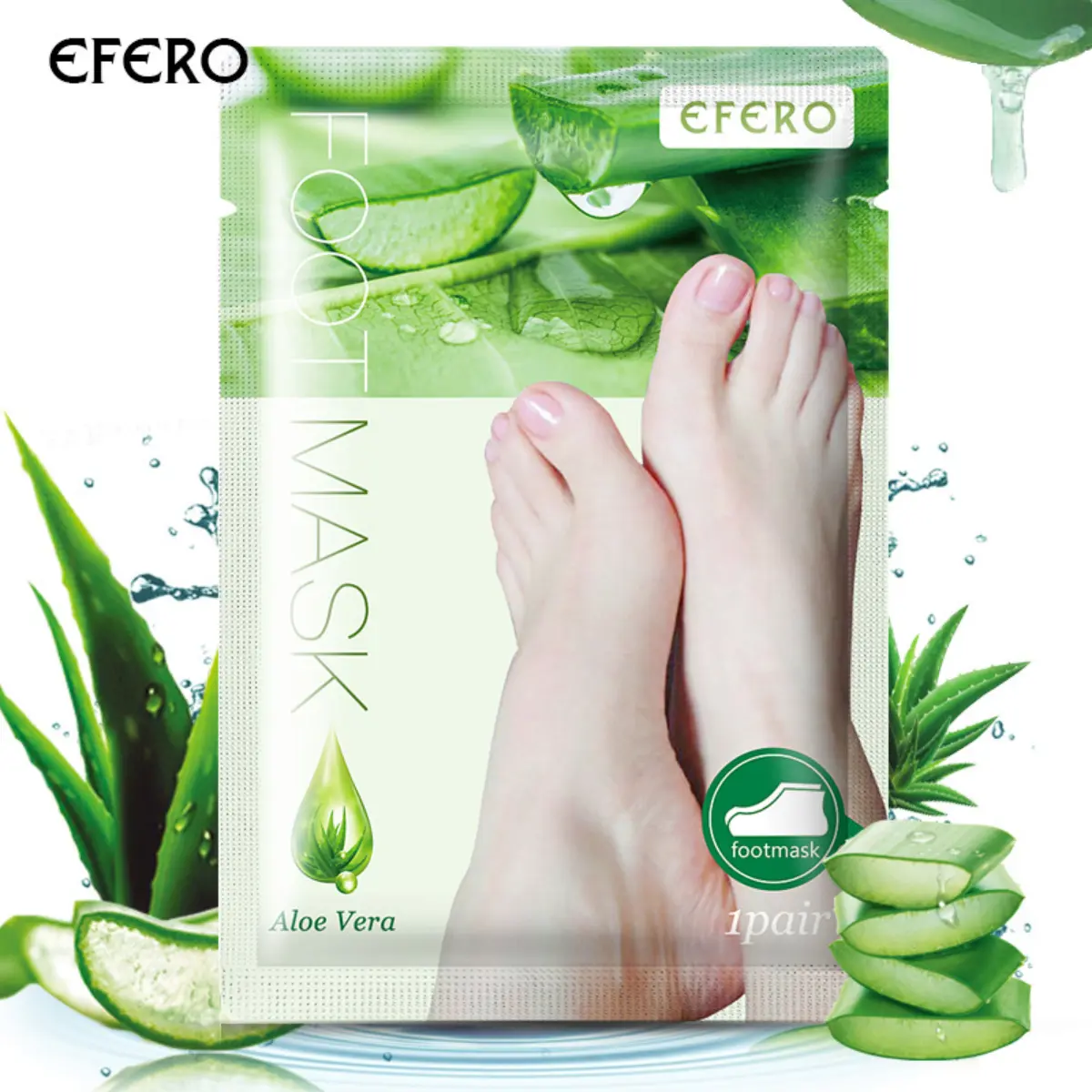 Foot mask, foot patch, foot cuticle, dead skin, calluses, slippery foot mask, popular hydrating and moisturizing foot mask, skin care products, foot care products