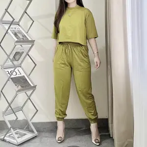 Byeol Set | One Set Jogger | Setelan Wanita Celana Panjang | TGA Fashion Grosir