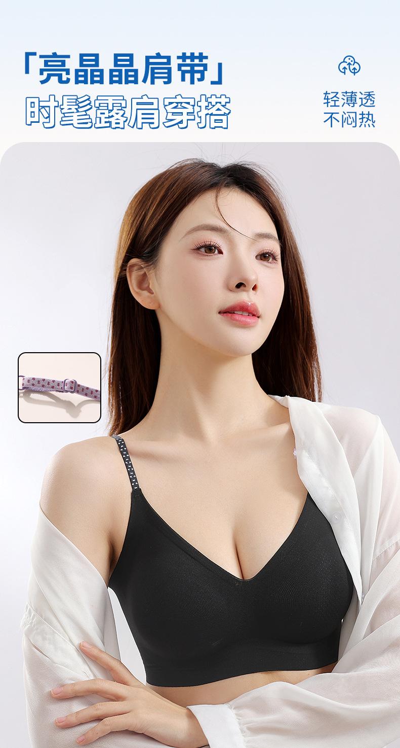 Product Introduction of [SILKELLE]Thin with Shoulder-Straps Underwear Push up Lifting Traceless Ventilation Comfortable Back Shaping 15