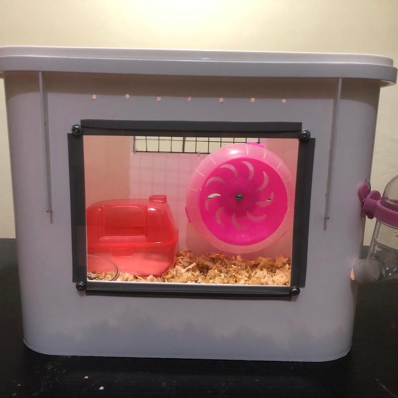 Kandang Hamster atau Reptil Rakitan UK 27x19x20cm 2