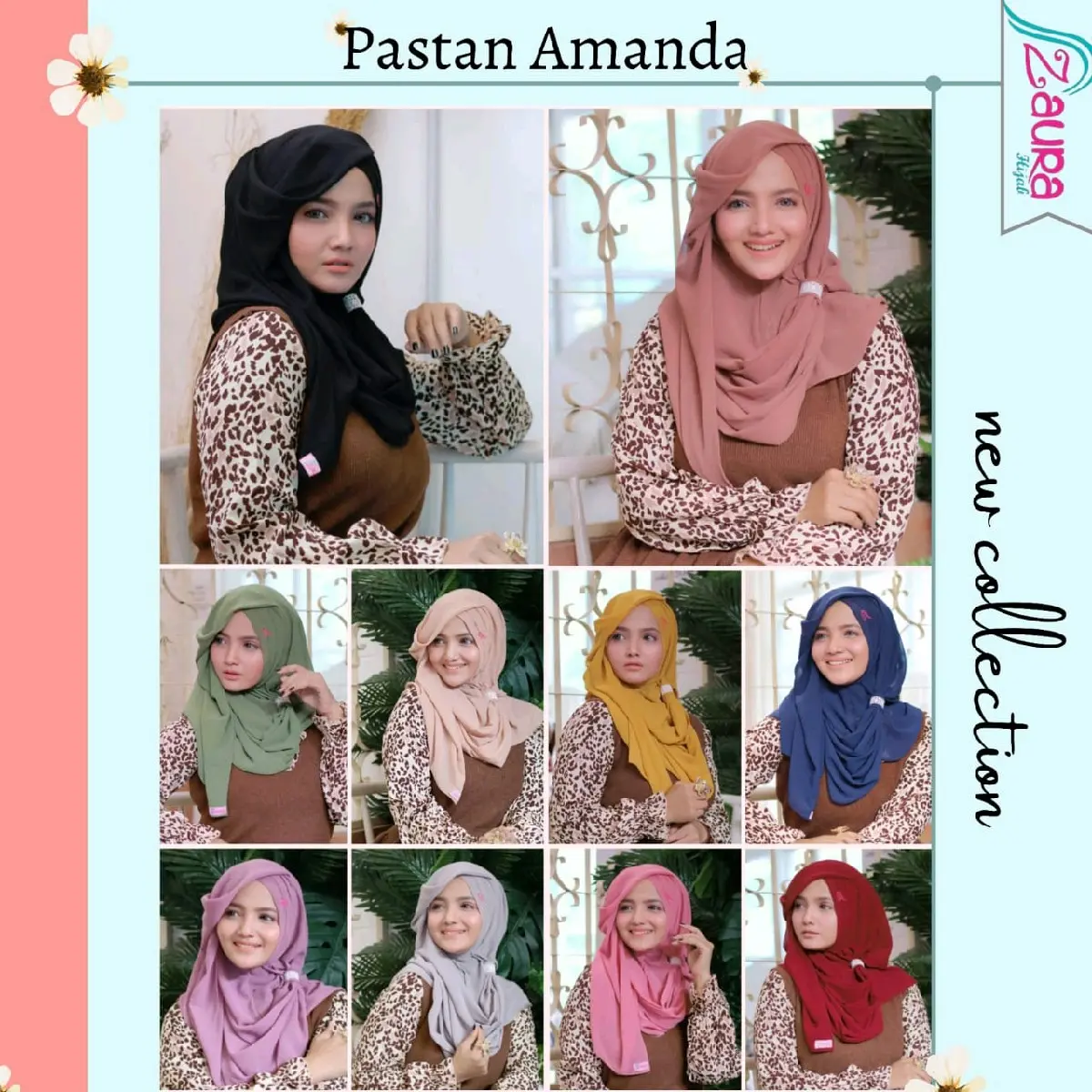 pastan Amanda by Zaura Hijab