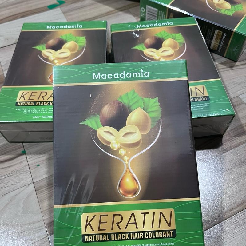 Thuốc nhuộm đen New Kafen cao cấp phủ bạc và không dính da đầu 500ML RẺ VÔ ĐỊCH Nhuộm Tóc