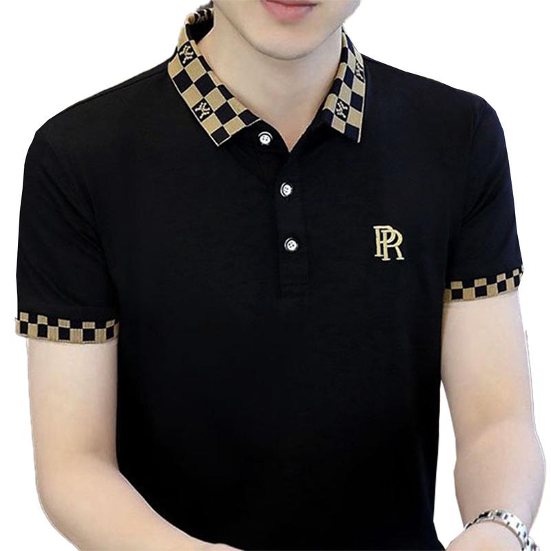 Áo Thun Nam Có Cổ Polo Ngắn Tay - Chất Liệu Thun Poly Co Giãn, Thoáng Mát, Không Nhăn