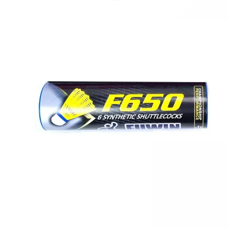 Ống Cầu Lông Nhựa Fuwin Hộp 6 Quả Bền,Chống Gió,Đi Đúng Hướng Thế Hệ Mới (Hàng Việt Nam) 6