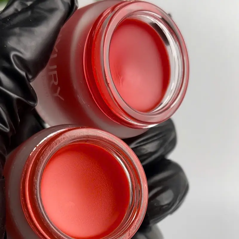 [ĐỎ HỒNG-ĐỎ CAM] Son Dưỡng Hồng Môi Lựu Đỏ LUXURY - Collagen Lip Balm Skincare 10g Son Môi Nữ Women 1