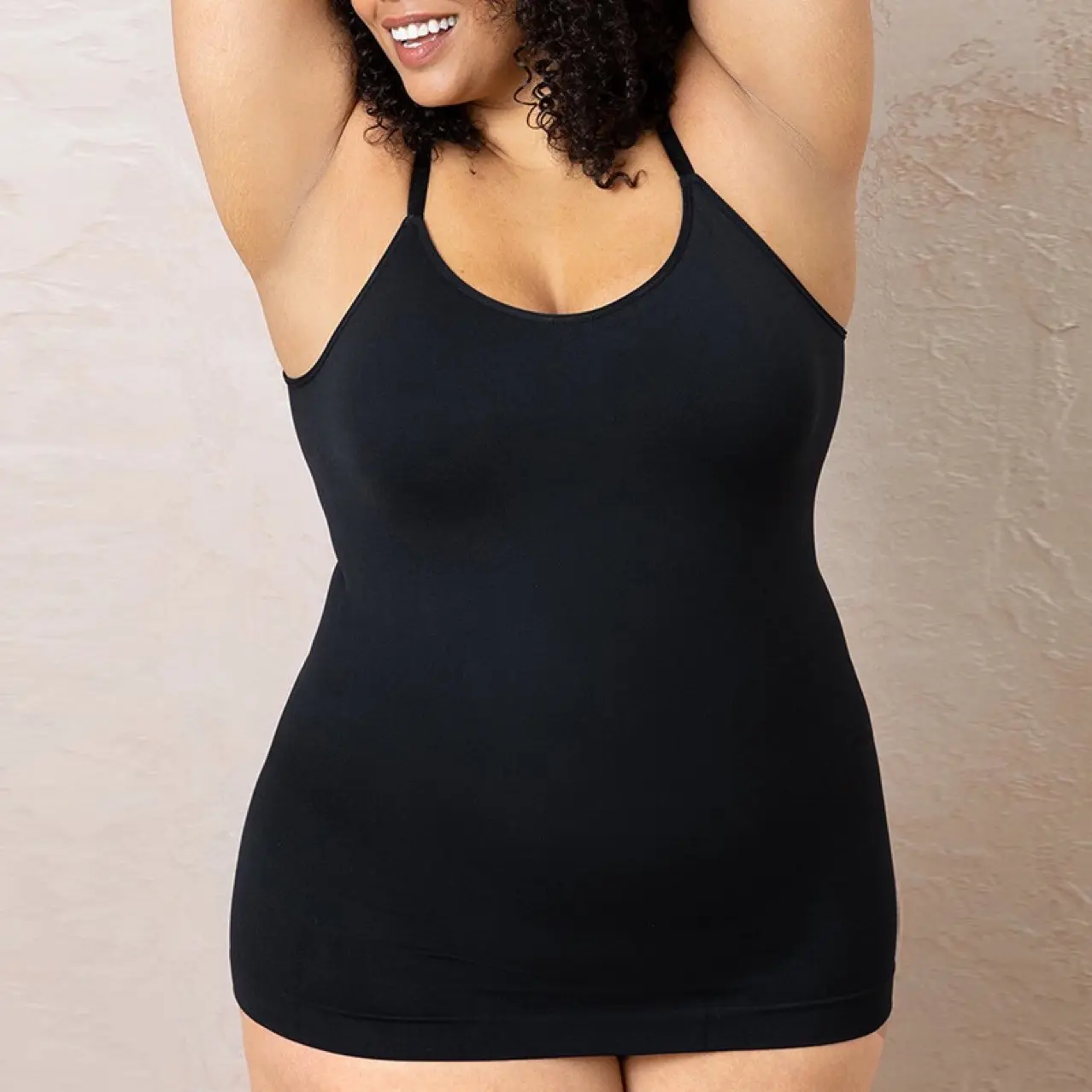 Women Tummy Control Shapewear Smooth Body Shaping Camisole Tank Tops Plus Size Slimming Underwear Seamless Compression Shaper