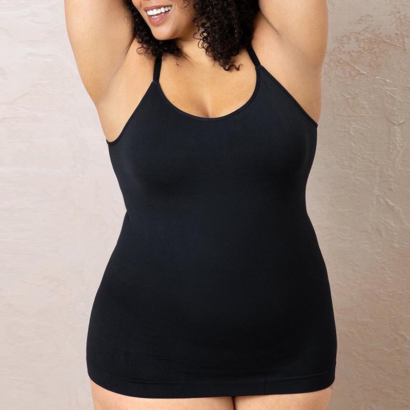 Product Introduction of Women Tummy Control Shapewear Smooth Body Shaping Camisole Tank Tops Plus Size Slimming Underwear Seamless Compression Shaper 1