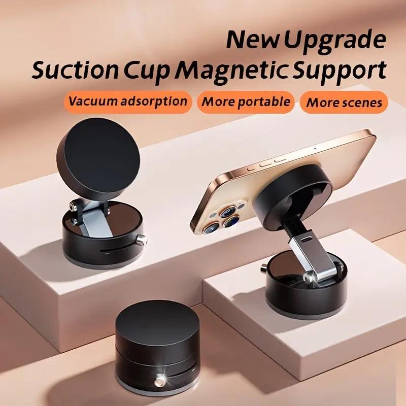Car Phone Holder with Suction Cup, Foldable Car Phone Holder, Universal Car Interior Accessories for Smartphone, Mount 6