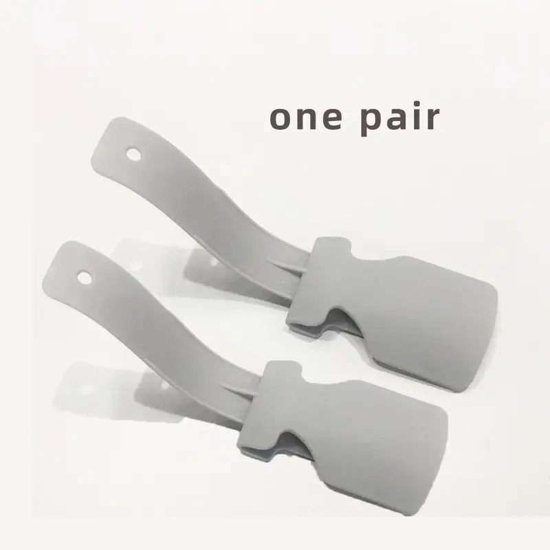 1/2 Portable Shoe Helper - Short Handle Shoe Horn - Shoe Lifting Helper, Easy to Wear and Take Off, Suitable for Men and Women Plastic Shoe Horn Footwear Comfort 8