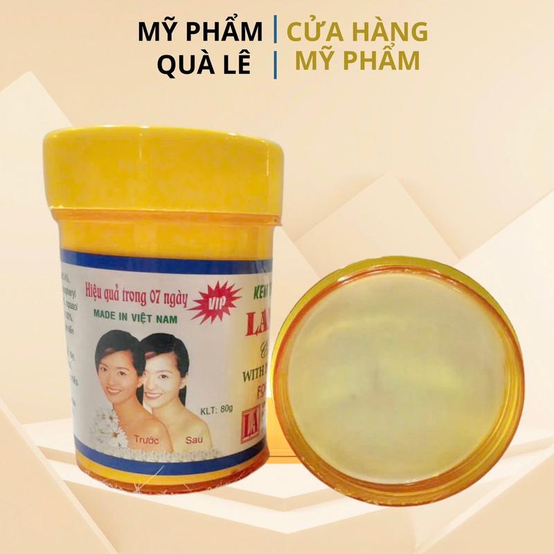 Kem tẩy trắng da toàn thân Lan anh sa tế xanh hủ 80gram lẻ 1 hủ Dưỡng Body Làm Đẹp Da Kem Body Dưỡng Da Body