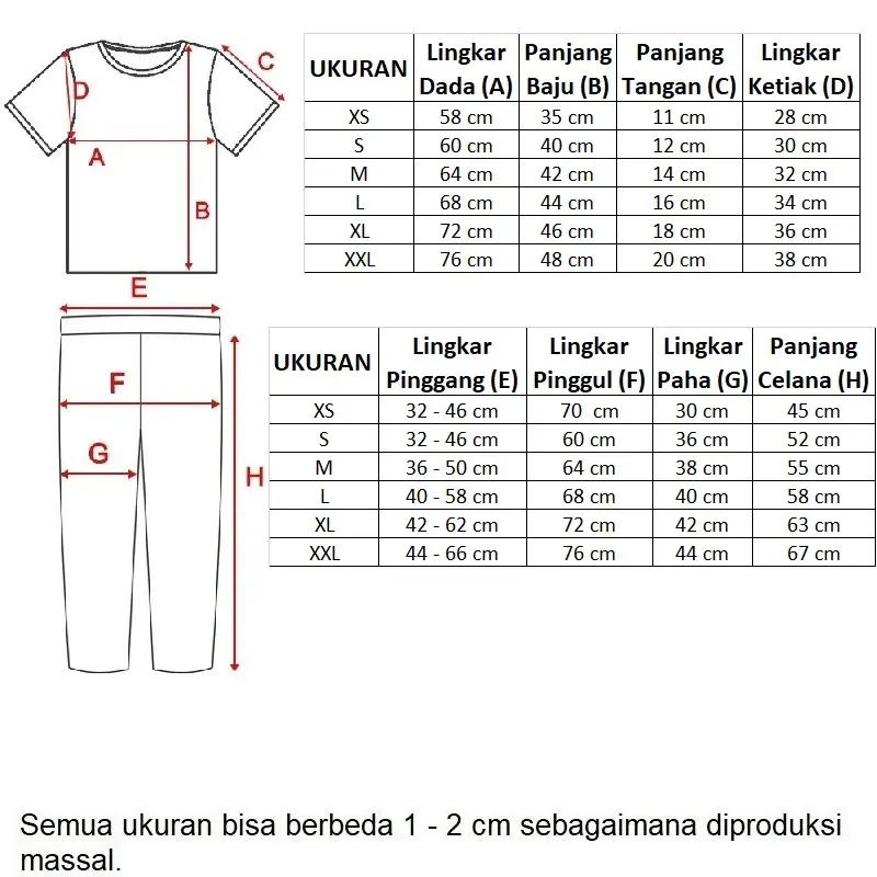 Kiminori MONS.CP Setelan Baju Anak Lengan Pendek Celana Panjang 2