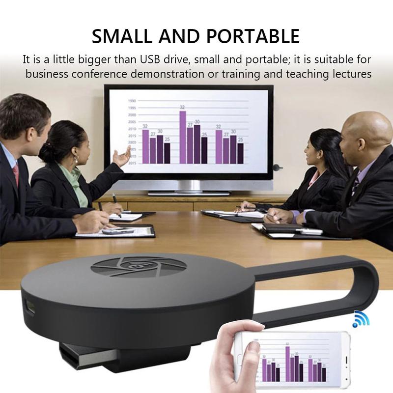 Product Introduction of Miracast Android Dongle Mirascreen Wifi HDMI-compatible Airplay TV Stick Wireless Display Receiver 1080P Media Streamer Adapter 10
