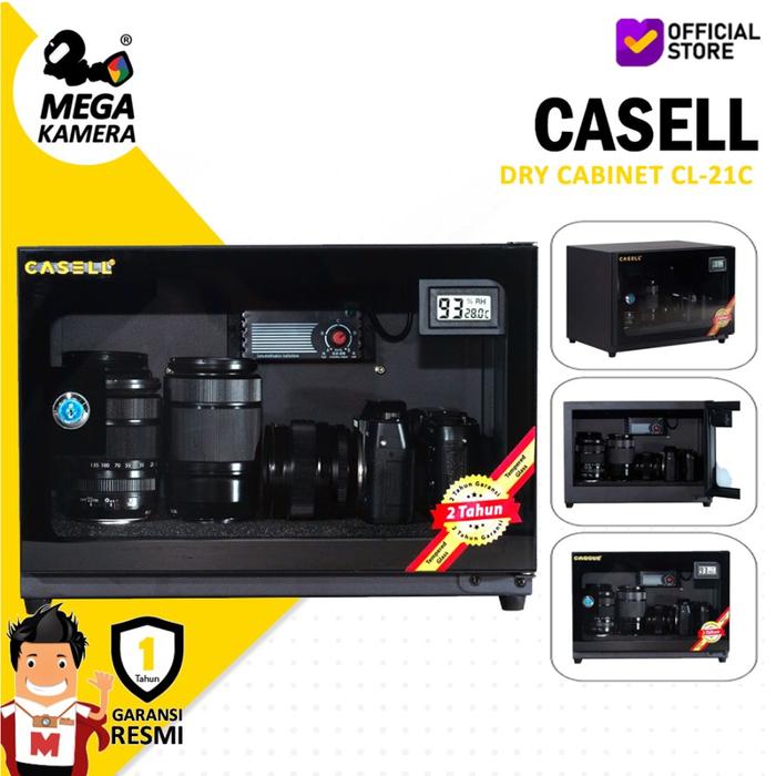 Gambar Casell CA-21C Dry Cabinet Camera with Electronic Display 20L - Dry Box - black dari Megakamera Kota Administrasi Jakarta Utara Tokopedia