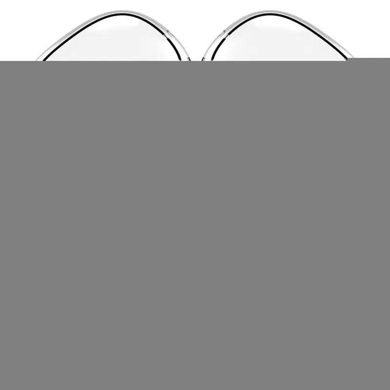 AB-【2pcs TPU Transparan】Soft Case Airpods Max Anti Gores/Airpods Max Headphone Cover 6
