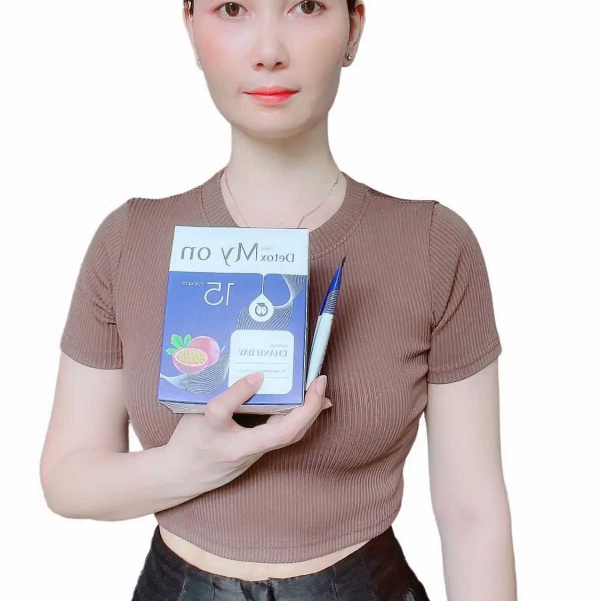 nước uống  Đóng gói chanh dây  1 hộp 15 gói Chua Chua