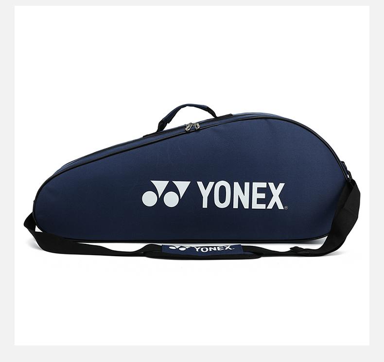 Túi cầu lông YONEX mới có thể lưu trữ 3/6 chiếc vợt tennis túi xách đa chức năng 4