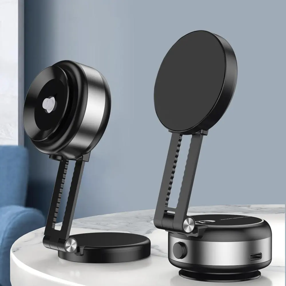 Phone Holder, Car Navigation Electric Suction Cup Type Phone Holder, Portable Electric Suction Cup Type Phone Bracket, Universal Navigation Bracket for Car, Makeup Use Cellphone Smartphone phone  holder