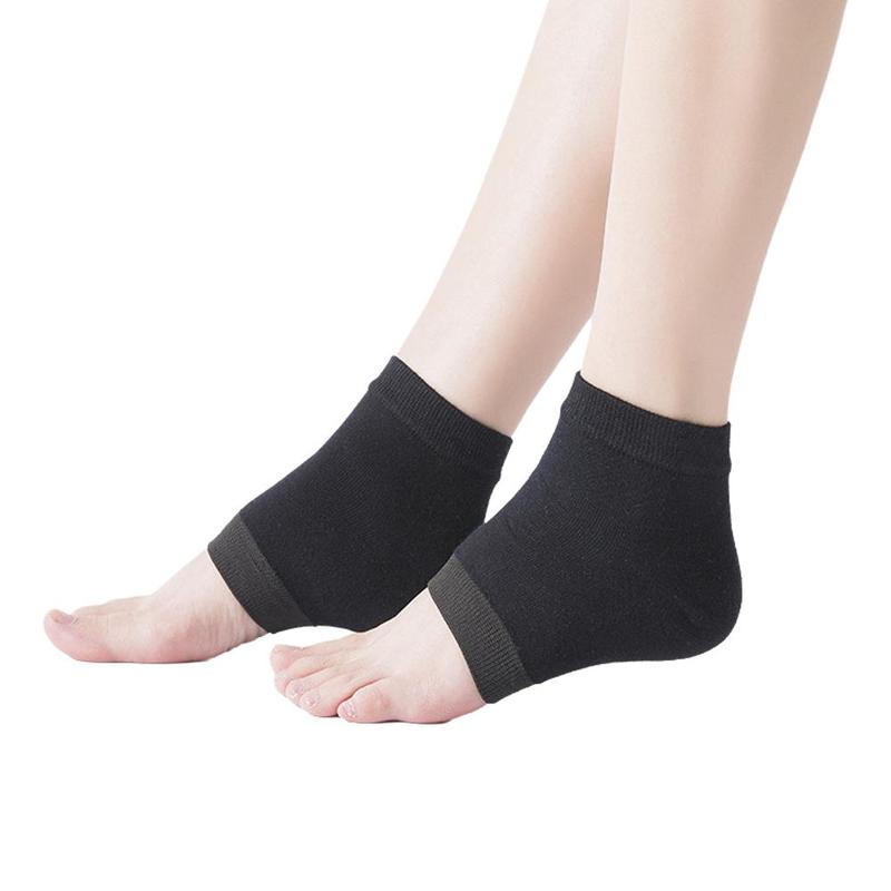 Product Introduction of 2PCS Gel Heel Socks Moisturing Spa Gel Socks Feet Care Cracked Foot Dry Hard Skin Protector Prevent Dry Heel Feet Care Tools 14