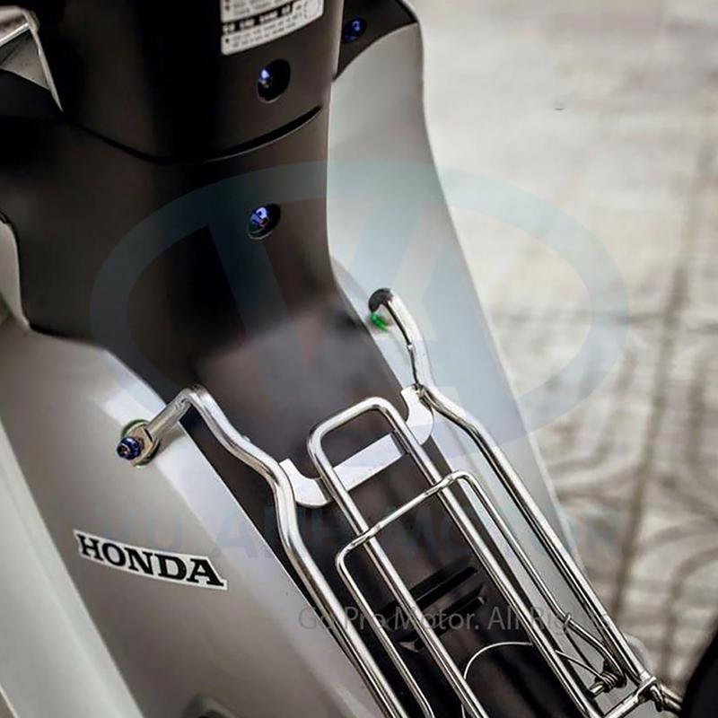 Baga giữa, lượn giữa inox dày 10li chắc chắn bền đẹp gắn xe Wave, Dream, Sirius, Exciter, Airblade.. Phụ Kiện Phụ Tùng xemay